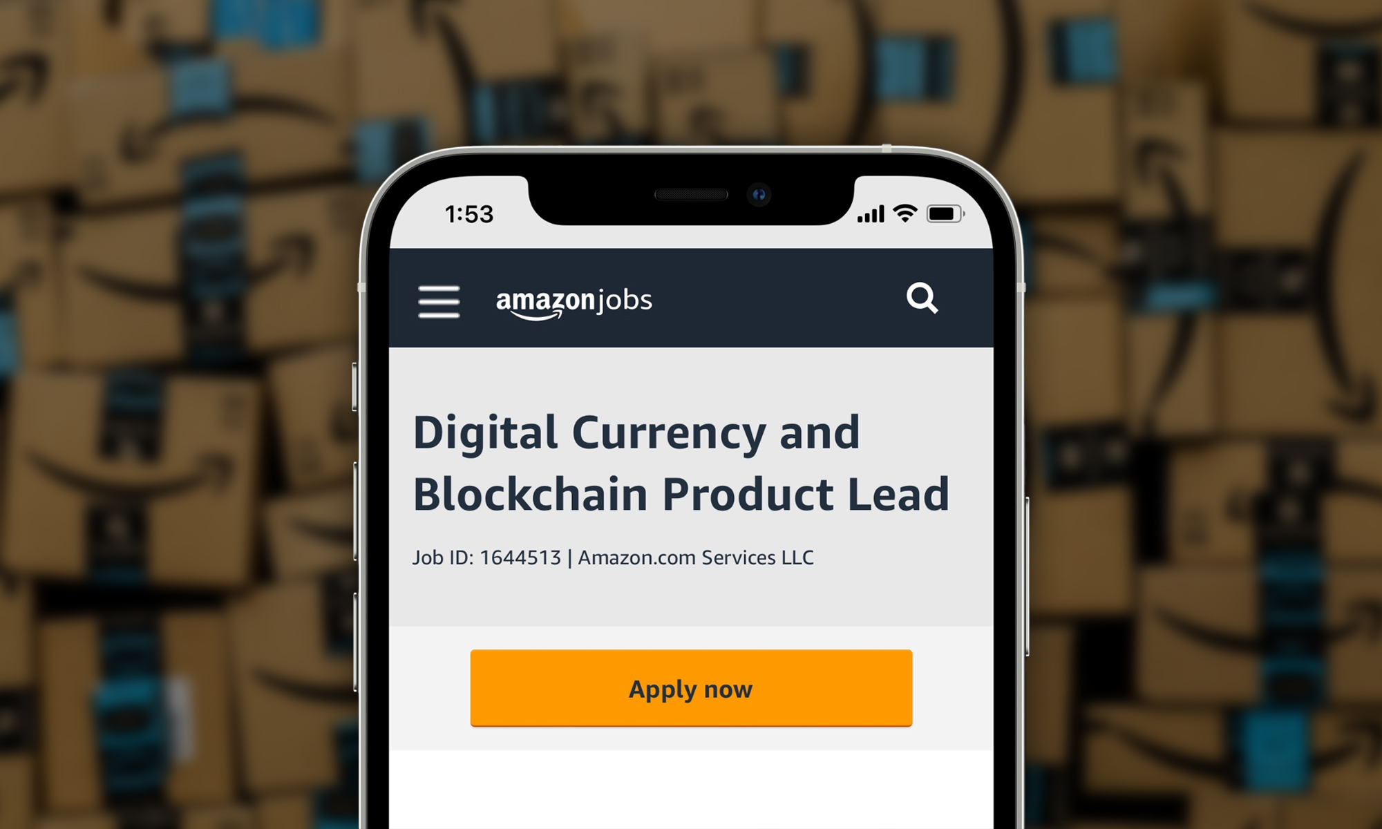 amazon is looking for a digital currency and blockchain expert