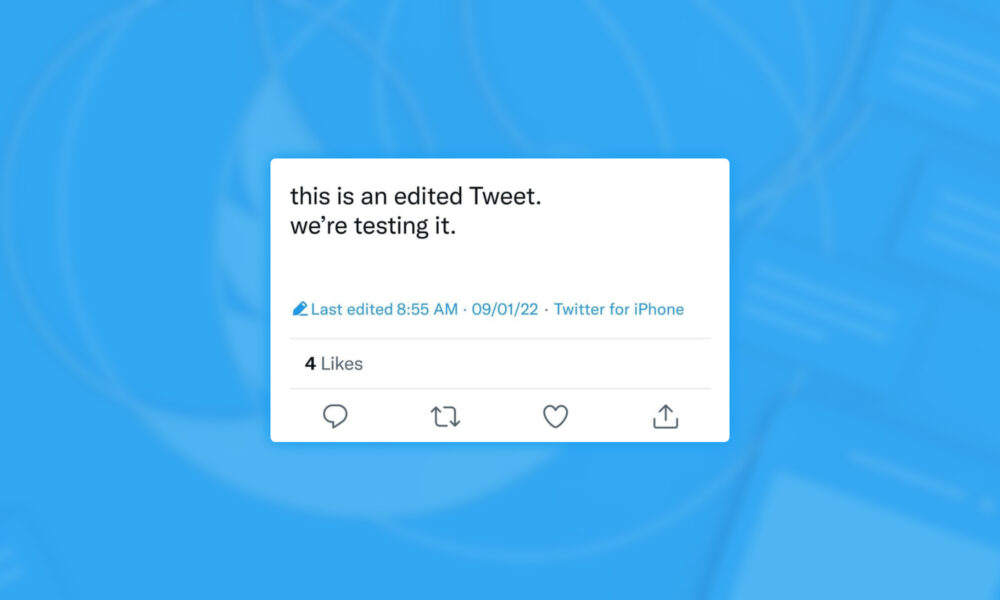 in a shock move twitter adds an edit button to tweets