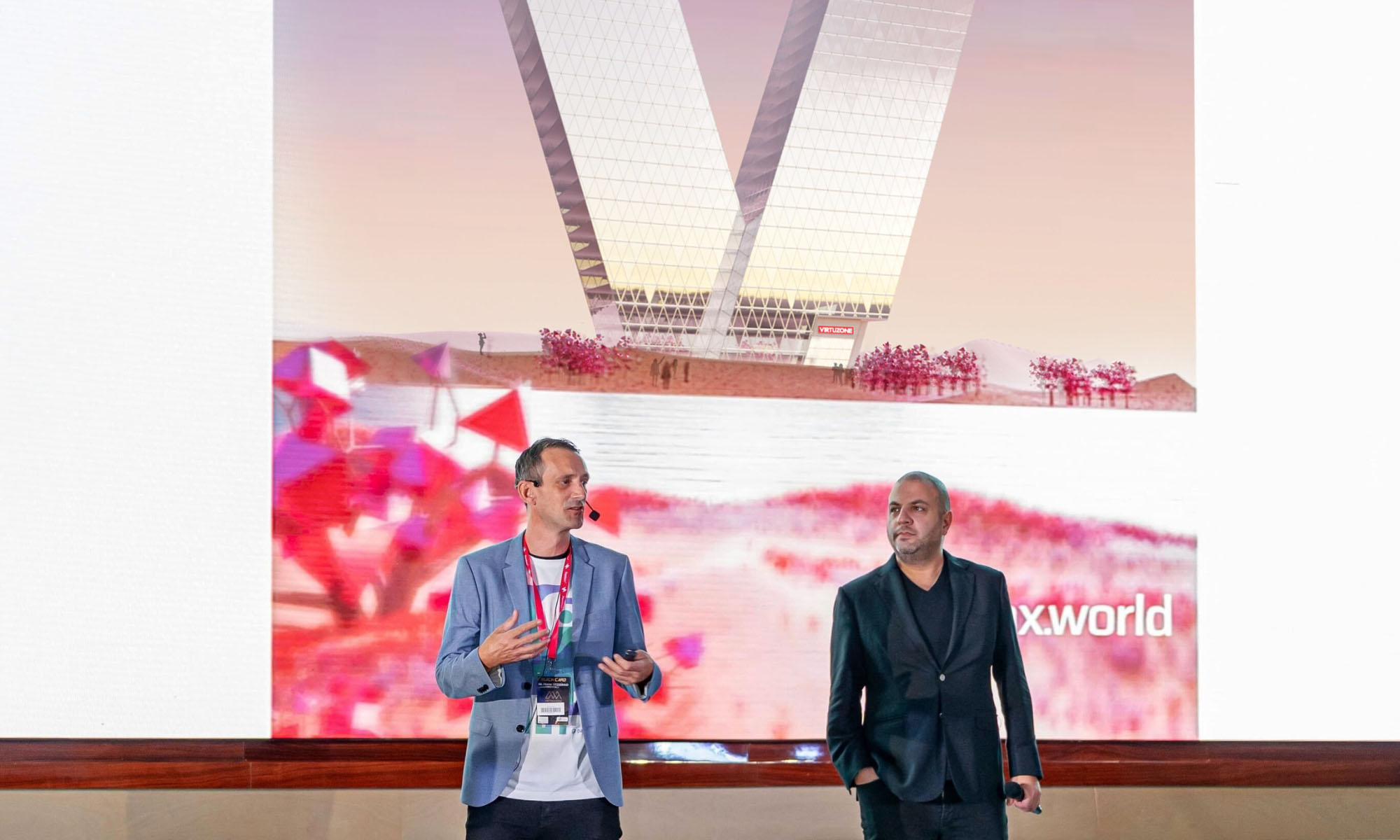 virtuzone partnership with pax.world to build v-shaped metaverse skyscraper