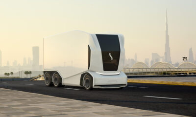 futuristic electric self-driving trucks are coming to the uae