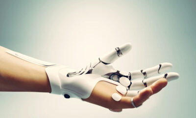 new artificial skin for robots allows them to feel things