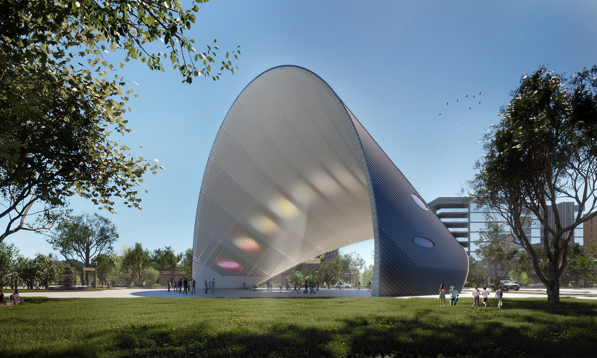 abu dhabi-backed tech sculpture to be installed in houston