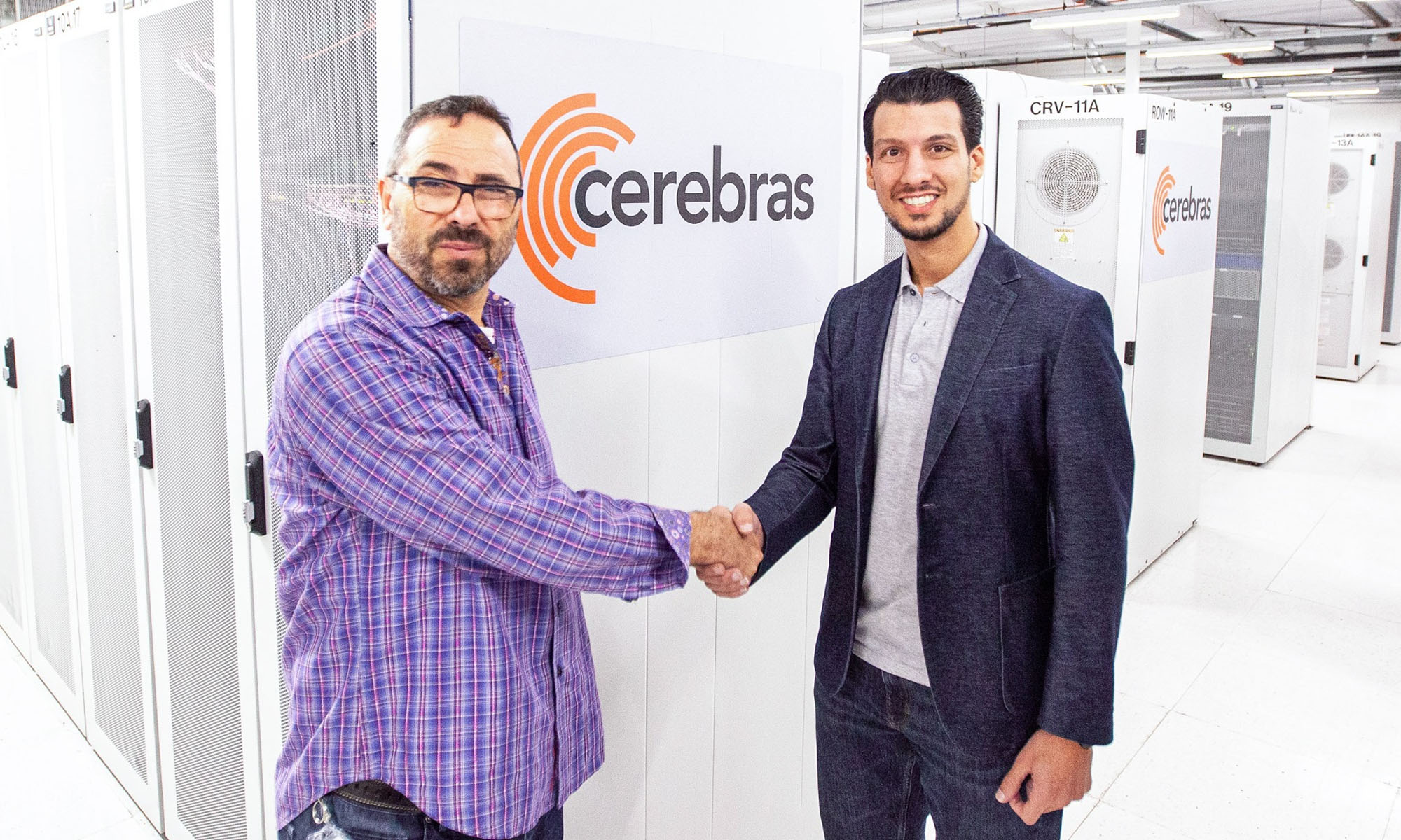 talal alkaissi ceo of g42 with andrew feldman ceo of cerebras systems