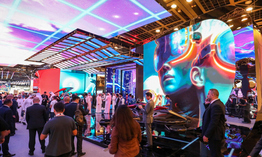 the gitex global tech fair has opened its doors in dubai