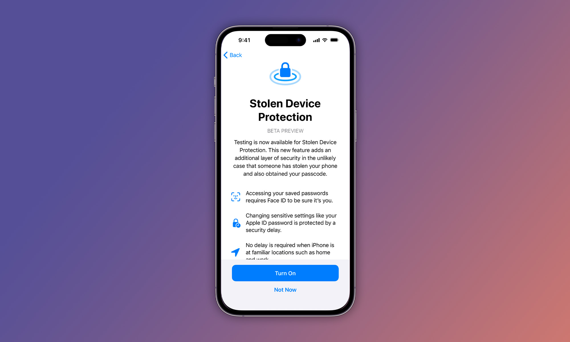 apple releases ios 17.3 featuring stolen device protection