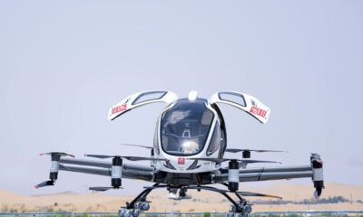 abu dhabi hosts middle east's first passenger drone trials