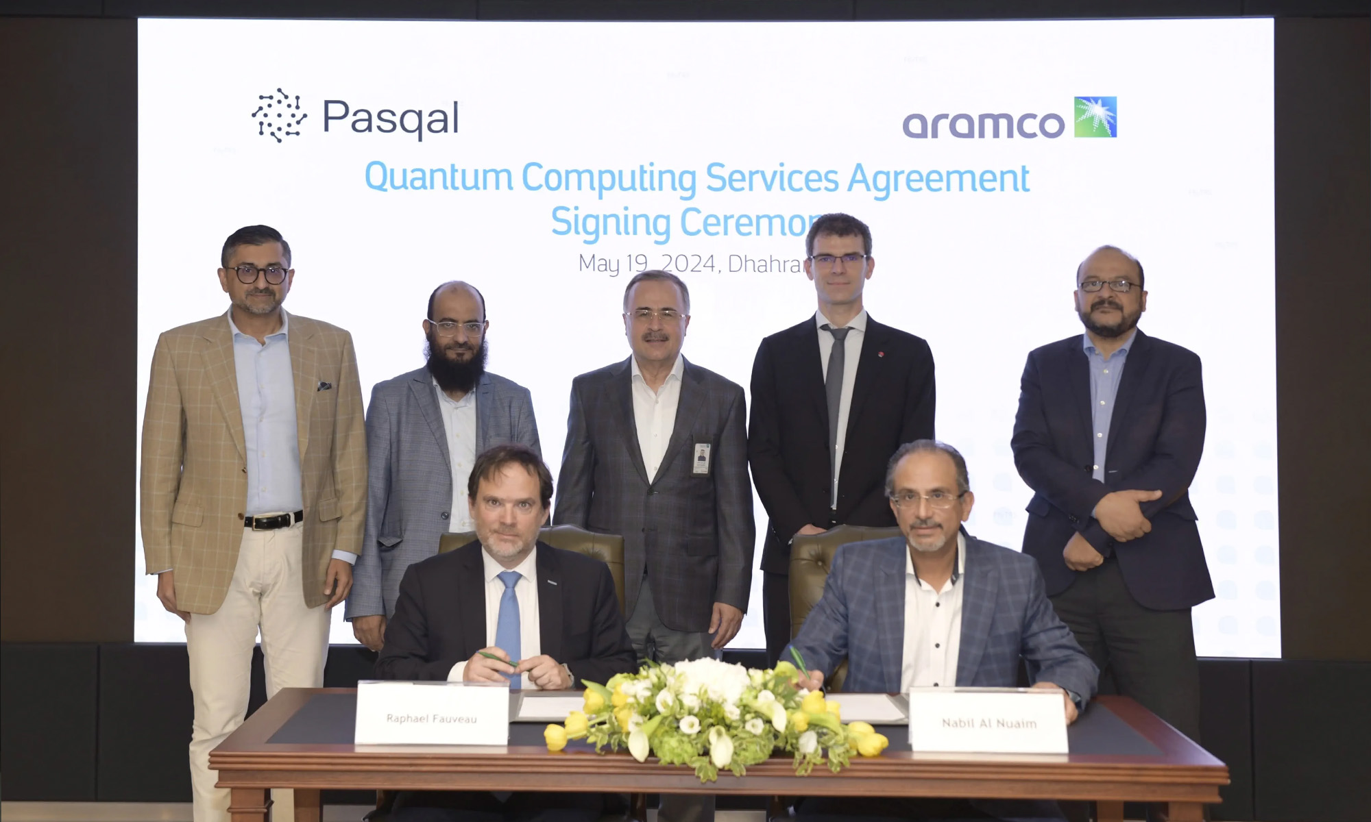 aramco pasqal quantum computing agreement