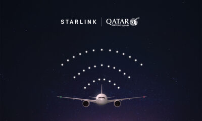 qatar airways debuts world's first boeing 777 starlink flight