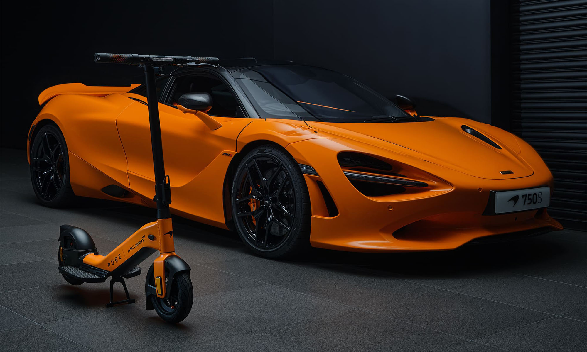 pure electric and mclaren partnership