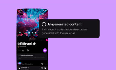 deezer says ai tracks now make up 44% of uploads