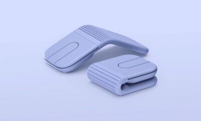 logitech's new folding mouse is designed for work on the go