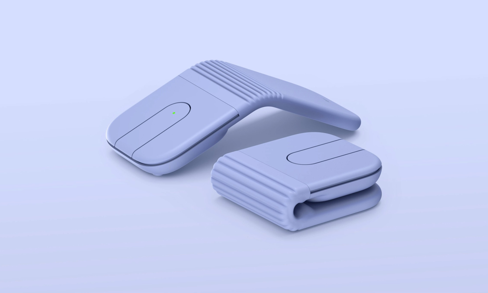 logitech's new folding mouse is designed for work on the go