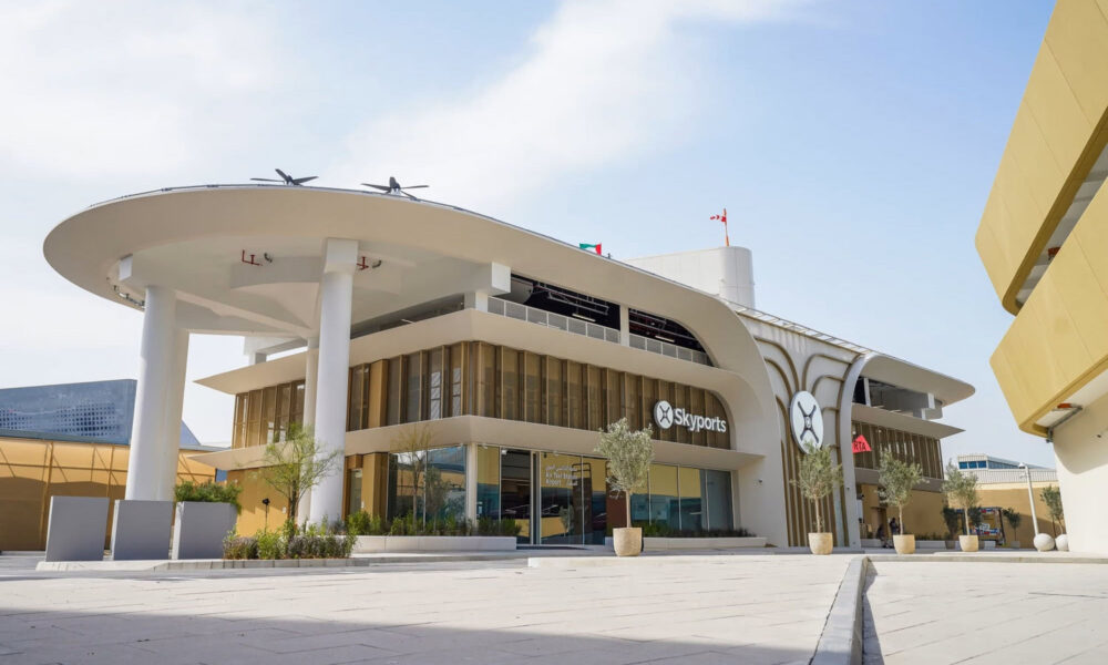 dubai certifies the world's first purpose-built air taxi vertiport