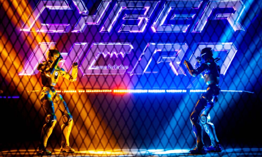 riyadh hosted the first event of a global humanoid robot fight league