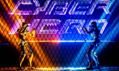 riyadh hosted the first event of a global humanoid robot fight league