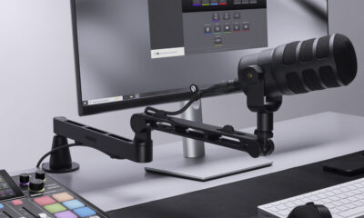 rode's low-profile studio arm is designed to stay out of shot